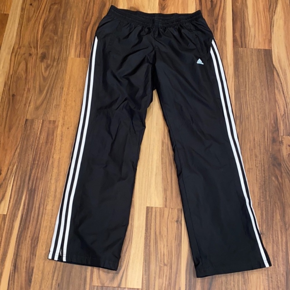 NWOT Adidas Women’s Black Drawstring Track Pants Size Small